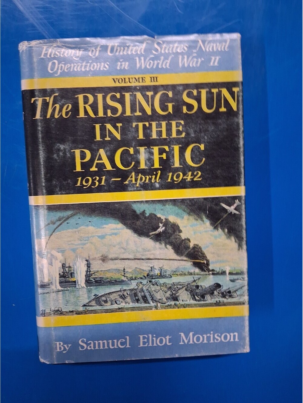 Samuel Eliot Morison Rising Sun in the Pacific Vol 3 HC/DJ 1948 WWII